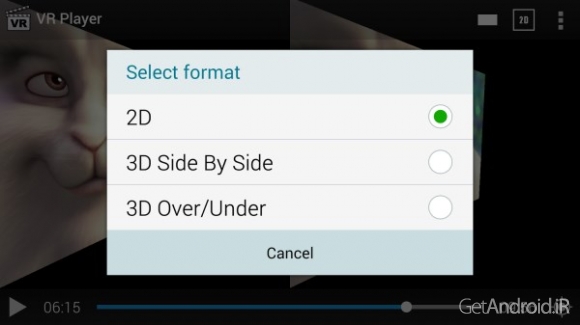 دانلود VR Player 2.6.3 برنامه پخش فیلم و موسیقی اندروید