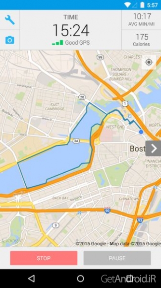 دانلود برنامه RunKeeper اندروید