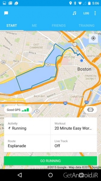 دانلود برنامه RunKeeper اندروید