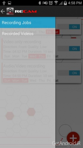 دانلود ReCam v1.8 - برنامه فیلمبرداری و ضبط صدای خودکار اندروید