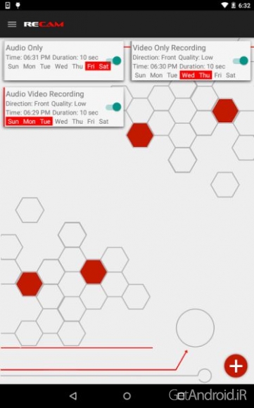 دانلود ReCam v1.8 - برنامه فیلمبرداری و ضبط صدای خودکار اندروید