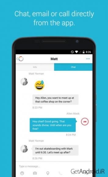 دانلود برنامه کانکت Connect 1.7.4 مسنجر و شبکه اجتماعی اندروید