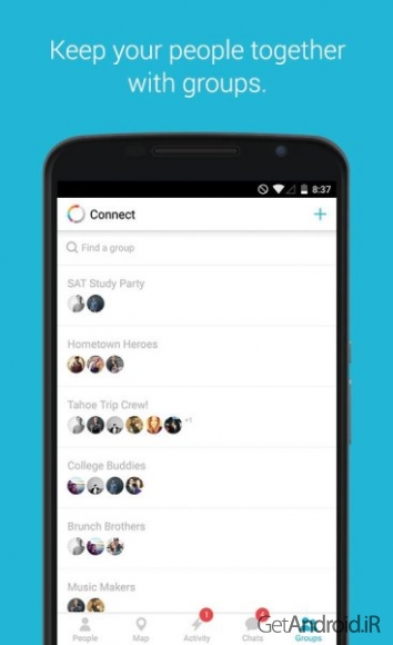 دانلود برنامه کانکت Connect 1.7.4 مسنجر و شبکه اجتماعی اندروید