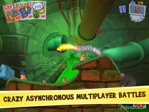 دانلود بازی Worms 3 اندروید
