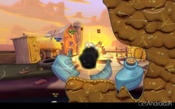 دانلود بازی Worms 3 اندروید