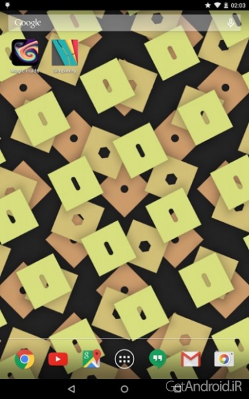 دانلود Simplexity Live Wallpaper v1.1.0 لایو والپیپر زیبا و جدید اندروید