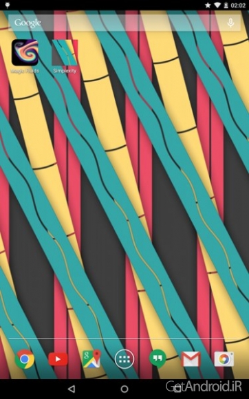 دانلود Simplexity Live Wallpaper v1.1.0 لایو والپیپر زیبا و جدید اندروید