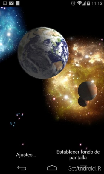 دانلود 3D Space Live Wallpaper Full v1.82 لایو والپیپر 3 بعدی فضا اندروید