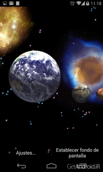 دانلود 3D Space Live Wallpaper Full v1.82 لایو والپیپر 3 بعدی فضا اندروید