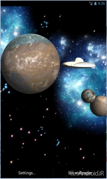 دانلود 3D Space Live Wallpaper Full v1.82 لایو والپیپر 3 بعدی فضا اندروید