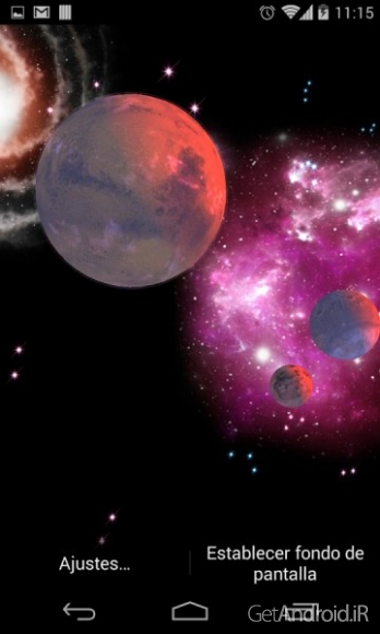 دانلود 3D Space Live Wallpaper Full v1.82 لایو والپیپر 3 بعدی فضا اندروید