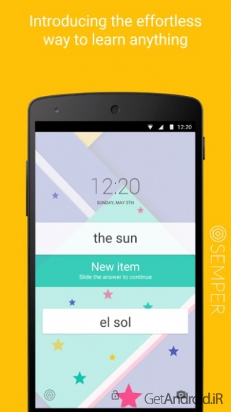 دانلود Semper Premium Learn Vocabulary 6.0.031 برنامه تقویت ذهن اندروید