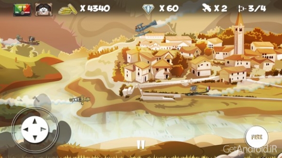 دانلود Mini Dogfight 1.0.39 – بازی جنگ هوایی سگ ها اندروید