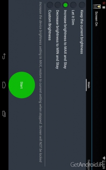 دانلود Screen On Full 1.1.3 برنامه روشن نگه داشتن صفحه نمایش اندروید
