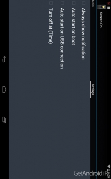 دانلود Screen On Full 1.1.3 برنامه روشن نگه داشتن صفحه نمایش اندروید