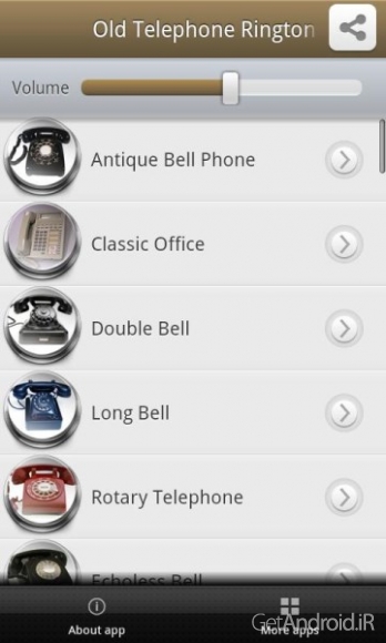 دانلود Old Telephone Ringtones Pro 1.0.2 آهنگ زنگ موبایل قدیمی اندروید