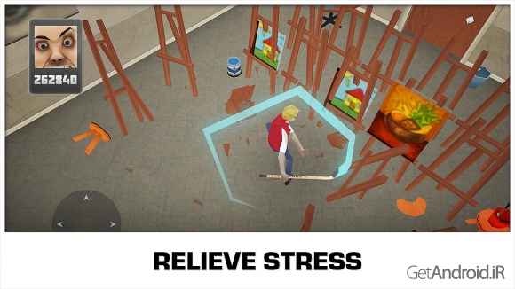 دانلود Smash the School - Stress Fix! v1.3.18 - بازی مدرسه را خراب کن اندروید + نسخه مود
