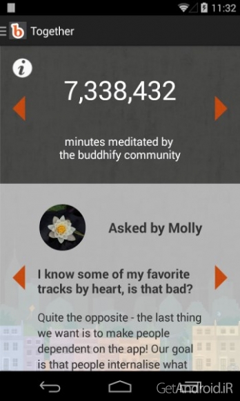 دانلود برنامه buddhify اندروید