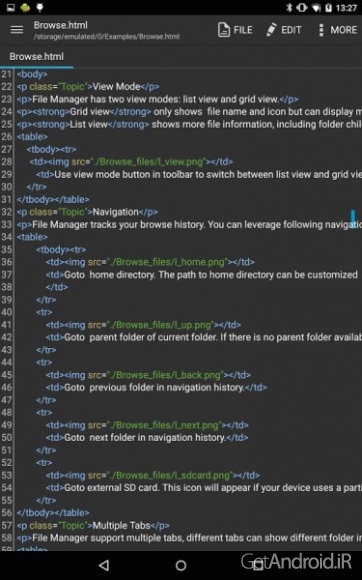 دانلود برنامه QuickEdit Text Editor Pro اندروید