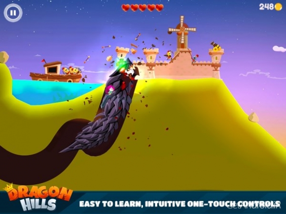 دانلود بازی Dragon Hills اندروید