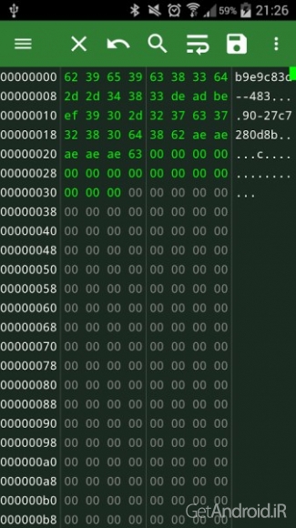 دانلود Hex Editor Pro 3.1.31 نرم افزار ویرایشگر هگز اندروید