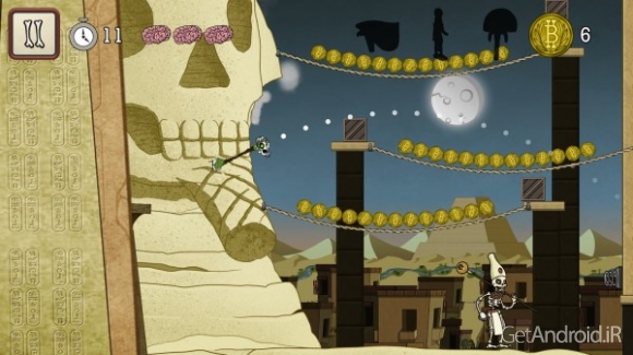دانلود Skullduggery 1.0 – بازی اکشن فرار جمجمه اندروید