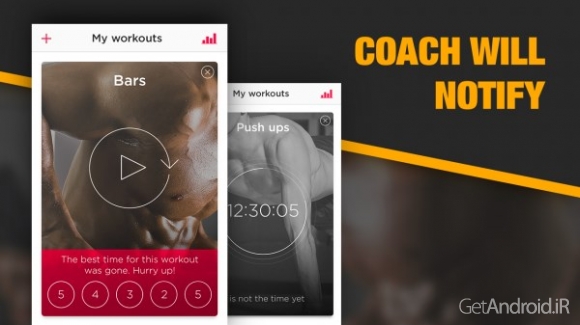 دانلود My Coach PRO – Workout Fitness 4.01 برنامه تمرین تناسب اندام اندروید
