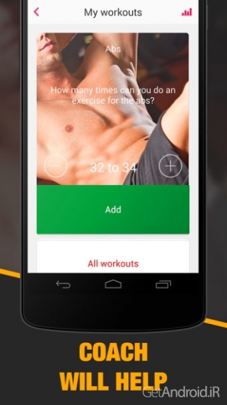 دانلود My Coach PRO – Workout Fitness 4.01 برنامه تمرین تناسب اندام اندروید