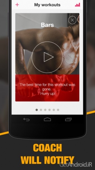 دانلود My Coach PRO – Workout Fitness 4.01 برنامه تمرین تناسب اندام اندروید