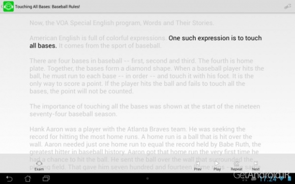 دانلود Learn English Listening Pro 2.12 برنامه آموزش زبان انگلیسی اندروید