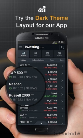 دانلود برنامه Stocks اندروید