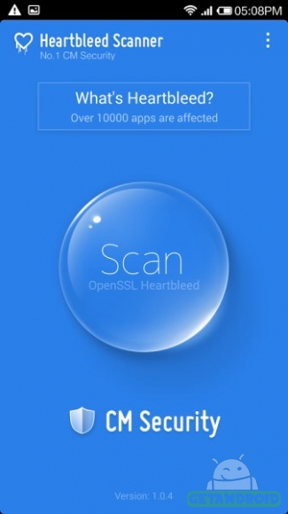 دانلود Heartbleed Scanner 1.1.1 آنتی ویروس خونریزی قلبی اندروید