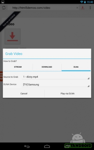 نرم افزار vGet Full (Stream, Download, DLNA) 0.5.8 دانلود ویدئو از سایت ها اندروید