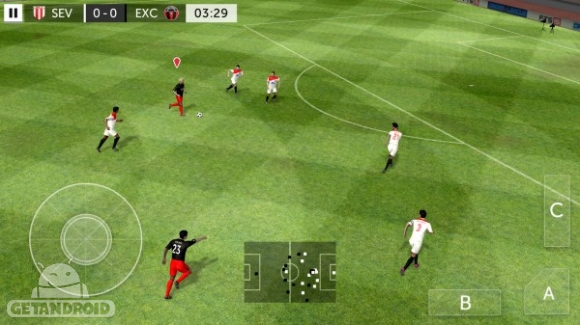 دانلود First Touch Soccer 2015 v2.09 - بازی فوتبال واقعی برای اندروید