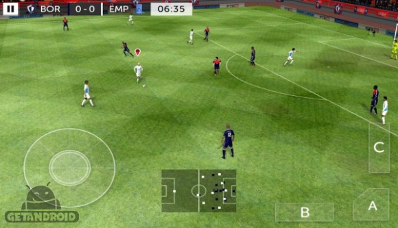 دانلود First Touch Soccer 2015 v2.09 - بازی فوتبال واقعی برای اندروید