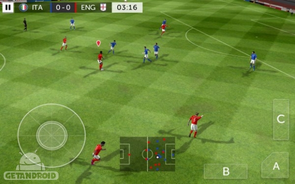 دانلود First Touch Soccer 2015 v2.09 - بازی فوتبال واقعی برای اندروید
