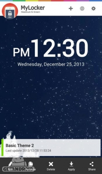 دانلود My Locker Pro - Custom Lockscreen v1.20 - اپلیکیشن ایجاد قفل صفحه دلخواه برای اندروید
