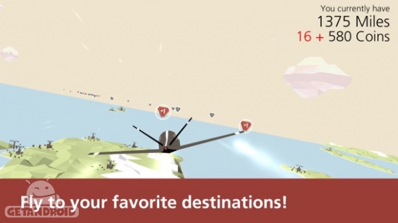 دانلود Quiz and Fly 1.2.3 - بازی شبیه ساز پرواز برای اندروید