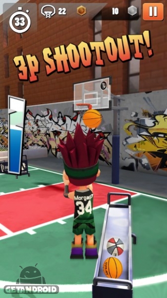 دانلود Swipe Basketball 2 v1.1.7 - بازی سوایپ بسکتبال اندروید + دیتا
