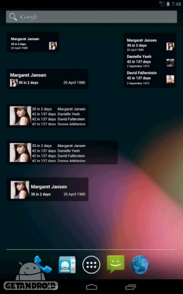 دانلود Birthdays 2017-03-07.53 نرم افزار یادآوری تاریخ تولد اندروید