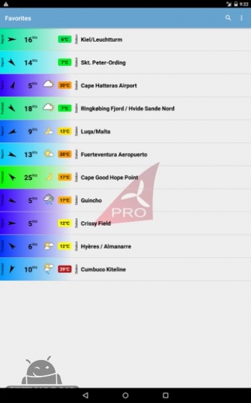 دانلود برنامه Windfinder Pro اندروید