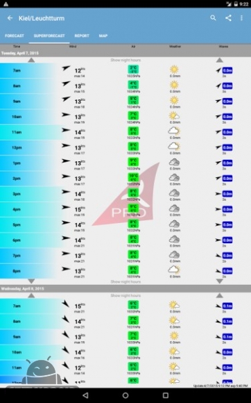 دانلود برنامه Windfinder Pro اندروید