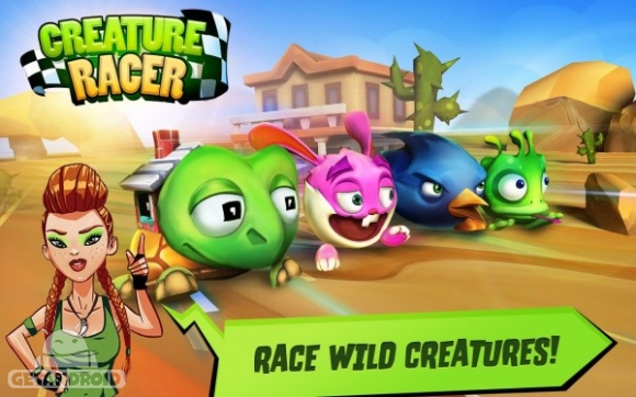 دانلود Creature Racer v1.2.20 - بازی مسابقه موجودات جالب برای اندروید + مود