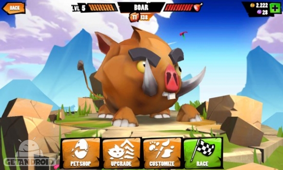 دانلود Creature Racer v1.2.20 - بازی مسابقه موجودات جالب برای اندروید + مود