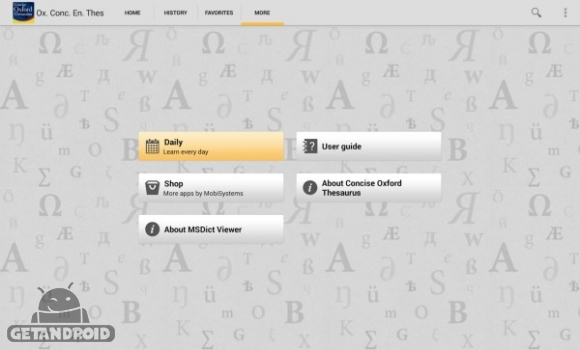 دانلود بازی Concise Oxford Thesaurus اندروید