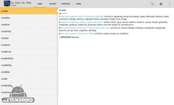 دانلود بازی Concise Oxford Thesaurus اندروید