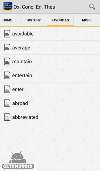 دانلود بازی Concise Oxford Thesaurus اندروید