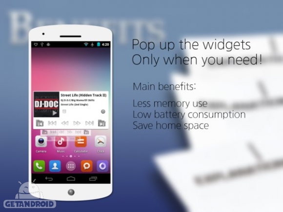 دانلود برنامه Popup Widget 3 اندروید