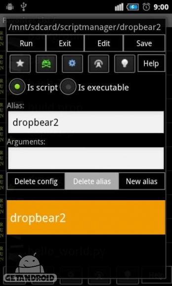 دانلود برنامه Script Manager اندروید