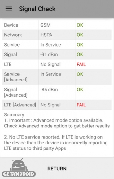 دانلود برنامه Network Signal Strength اندروید